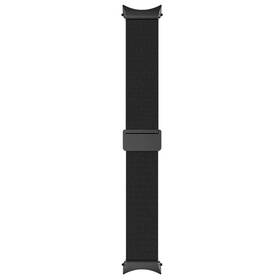 Pasek wymienny Samsung Kovový z milánského tahu pro Watch4 40mm (velikost S/M) (GP-TYR860SAABW) Czarny