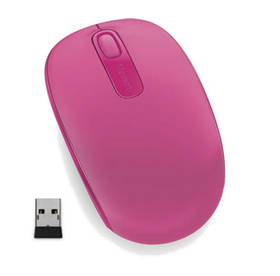 Mysz Microsoft Wireless Mobile Mouse 1850 (U7Z-00065) Różowa