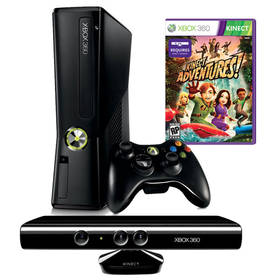 Konsola do gier Microsoft Xbox 360 250GB Kinect + Kinect Adventures (S7G-00033) Czarna
