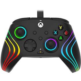 PDP Afterglow Wave RGB Wired Controller pro Xbox One/Series (049-024) černý