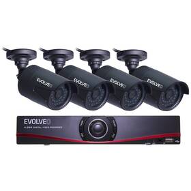 System kamer Evolveo Detective D04 FullHD, NVR (DETECTIVE D04_FHD)