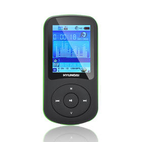 Odtwarzacz MP3 Hyundai MPC 401 FM, 2GB Czarny/Zielony