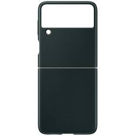 Samsung Leather Cover Galaxy Z Flip3 (EF-VF711LGEGWW) zelený