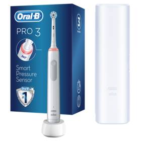 Oral-B PRO 3 3500 Sensitive Clean White + cestovní pouzdro (lehce opotřebené 8801978364)