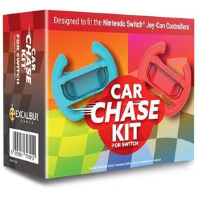 Zestaw gamingowy Excalibur Games Nintendo Switch Car Chase Kit (0007787)