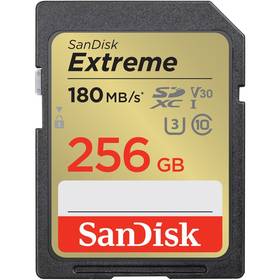 SanDisk SDXC Extreme 256GB UHS-I U3 (180R/130W) (SDSDXVV-256G-GNCIN)