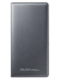 Pokrowiec na telefon Samsung z klapką dla Galaxy Grand Prime (EF-WG530B) (EF-WG530BSEGWW) Szare 