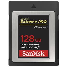 SanDisk Extreme Pro CFexpress 128GB, (1700R/1200W), Type B (SDCFE-128G-GN4NN)