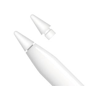 FIXED Tips náhradné hroty na Apple Pencil, 2ks (FIXPET-WH) biele