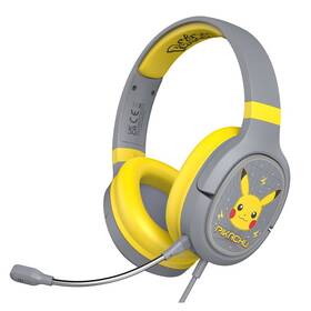 OTL Tehnologies Pokemon Pikachu PRO G1 (PK0862) sivý/žltý