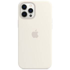 Apple Silicone Case s MagSafe pro iPhone 12 Pro Max - bílý (MHLE3ZM/A) (lehce opotřebené 8801746669)