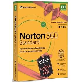 Softvér Norton 360 STANDARD 10GB CZ 1 uživatel / 1 zařízení / 12 měsíců 1+1 ZDARMA (BOX) (21414993)