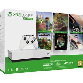 Konsola do gier Microsoft Xbox One S 1 TB All-Digital Edition (NJP-00033)
