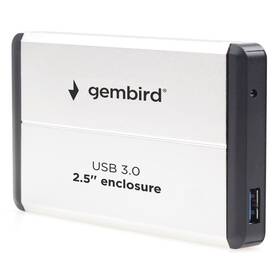Gembird pro 2.5” zařízení, USB 3.0, SATA (HDP05243F) bílý