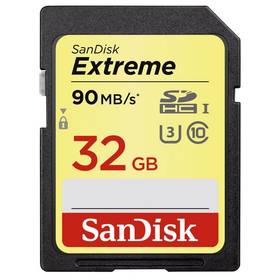 Karta pamięci SanDisk SDHC Extreme 32GB UHS-I U3 (90R/40W) (SDSDXNE-032G-GNCIN)