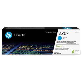 Toner HP 220X, 5 500 stran (W2201X) błękitny