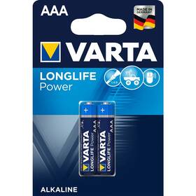 Varta Longlife Power AAA, LR03, blister 2ks (4903121412)
