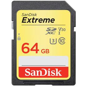 SanDisk SDXC Extreme 64GB UHS-I U3 (170R/80W) (SDSDXV2-064G-GNCIN)
