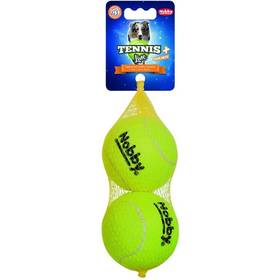 Zabawka dla zwierząt Nobby piłeczki tenisowe L piszczące 8,5 cm 2 szt.