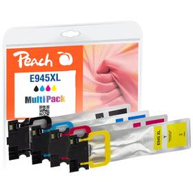 Peach Epson 945XL, T9451, T9452, T9453, T9454, MultiPack, 1x 78, 3x 51 ml - CMYK (320964)