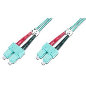 Kabel Digitus Optic Patch, SC / SC, Multimode, OM3, 50/125 µ, 1m (DK-2522-01/3) Niebieski