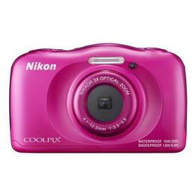 Aparat cyfrowy Nikon Coolpix Coolpix W100 BACKPACK KIT (VQA012K001) Różowy 