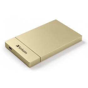 Verbatim pro 2,5" HDD SATA, USB-C / USB 3.1. Gen2 (53104) zlatý (vrácené zboží 8800913469)