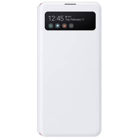 Pokrowiec na telefon Samsung S View na Galaxy A41 (EF-EA415PWEGEU) białe