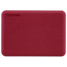 Toshiba Canvio Advance 1TB, USB 3.2 Gen 1 (HDTCA10ER3AA) červený