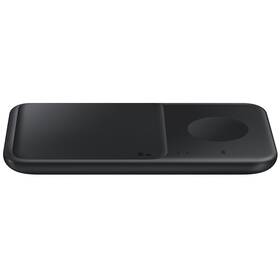 Bezdrátová nabíječka Samsung Duo Pad, 9W, bez kabelu (EP-P4300BBEGEU) černá