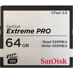 Karta pamięci SanDisk Extreme Pro CFast 2.0 64 GB (515R/430W) (SDCFSP-064G-G46D)