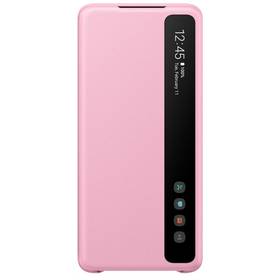 Pokrowiec na telefon Samsung Clear View na Galaxy S20+ (EF-ZG985CPEGEU) Różowe