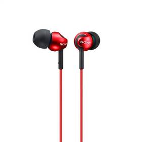 Słuchawki Sony MDREX110LPR.AE (MDREX110LPR.AE) Czerwona
