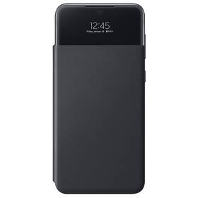Puzdro na mobil flipové Samsung S View Wallet Cover na Galaxy A33 5G (EF-EA336PBEGEE) čierne