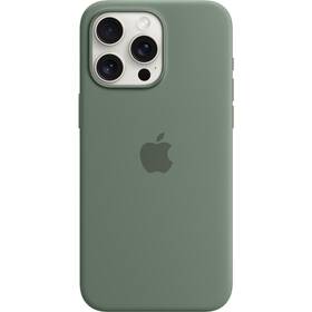 Obudowa dla telefonów komórkowych Apple Silicone Case s MagSafe pro iPhone 15 Pro Max - cypřišově zelený (MT1X3ZM/A)
