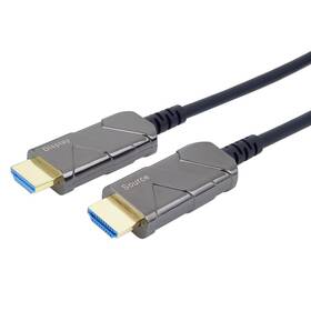 Kábel PremiumCord Ultra High Speed ​​HDMI 2.1 optický fiber kábel 8K@60Hz, 50m (kphdm21x50)