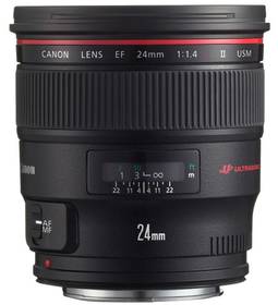 Objektív Canon EF 24mm 1:1.4 L II USM (2750B005AA) čierny