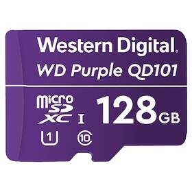 Karta pamięci Western Digital Purple microSDXC 128GB UHS-I U1 (WDD128G1P0C)