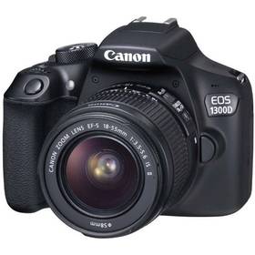 Aparat cyfrowy Canon EOS EOS 1300D + objektyw 18-55 IS II (1160C025) Czarny