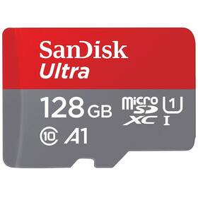 SanDisk Micro SDXC Ultra Android 128GB UHS-I U1 (120R/20W) + adaptér (SDSQUA4-128G-GN6MA) (lehce opotřebené 8801675420)