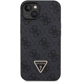 Obudowa dla telefonów komórkowych Guess 4G Strass Triangle Metal Logo na Apple iPhone 15 (GUHCP15SP4TDPK) Czarny