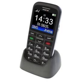 Mobilní telefon Aligator A680 + stojánek (A680) černý