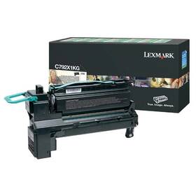 Toner Lexmark C792X1KG, 20000 stran, pro C792de, C792e, C792dhe, C792dte (C792X1KG) Czarny