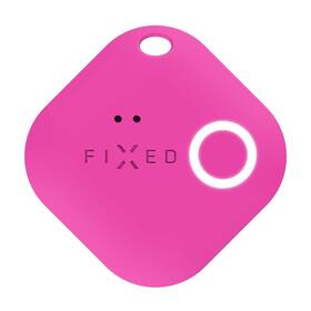 Klíčenka FIXED Smile s motion senzorem (FIXSM-SMM-PN) růžová