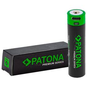 PATONA Premium Li-lon, 18650, 3300mAh, 3,7V, USB-C, 1ks (PT6525)
