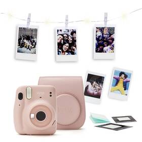 Digitálny fotoaparát Fujifilm Instax mini 11 bundle ružový