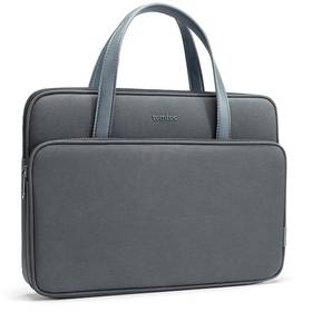 tomtoc Premium Briefcase na 14" MacBook Pro (2021) (TOM-H21-C01G01) sivá