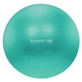 Piłka gimnastyczna LIFEFIT ANTI-BURST 85 cm Turkusowy