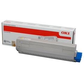 Toner OKI C822, 7300 stran (44844613) Żółty