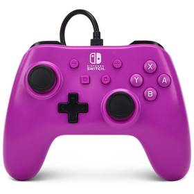 PowerA Wired pre Nintendo Switch – Grape Purple (NSGP0143-01)